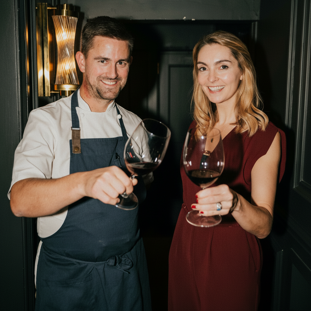 Chef Robert Thompson and Helena Nicklin - Fruits of the Sea Wine & Food Story